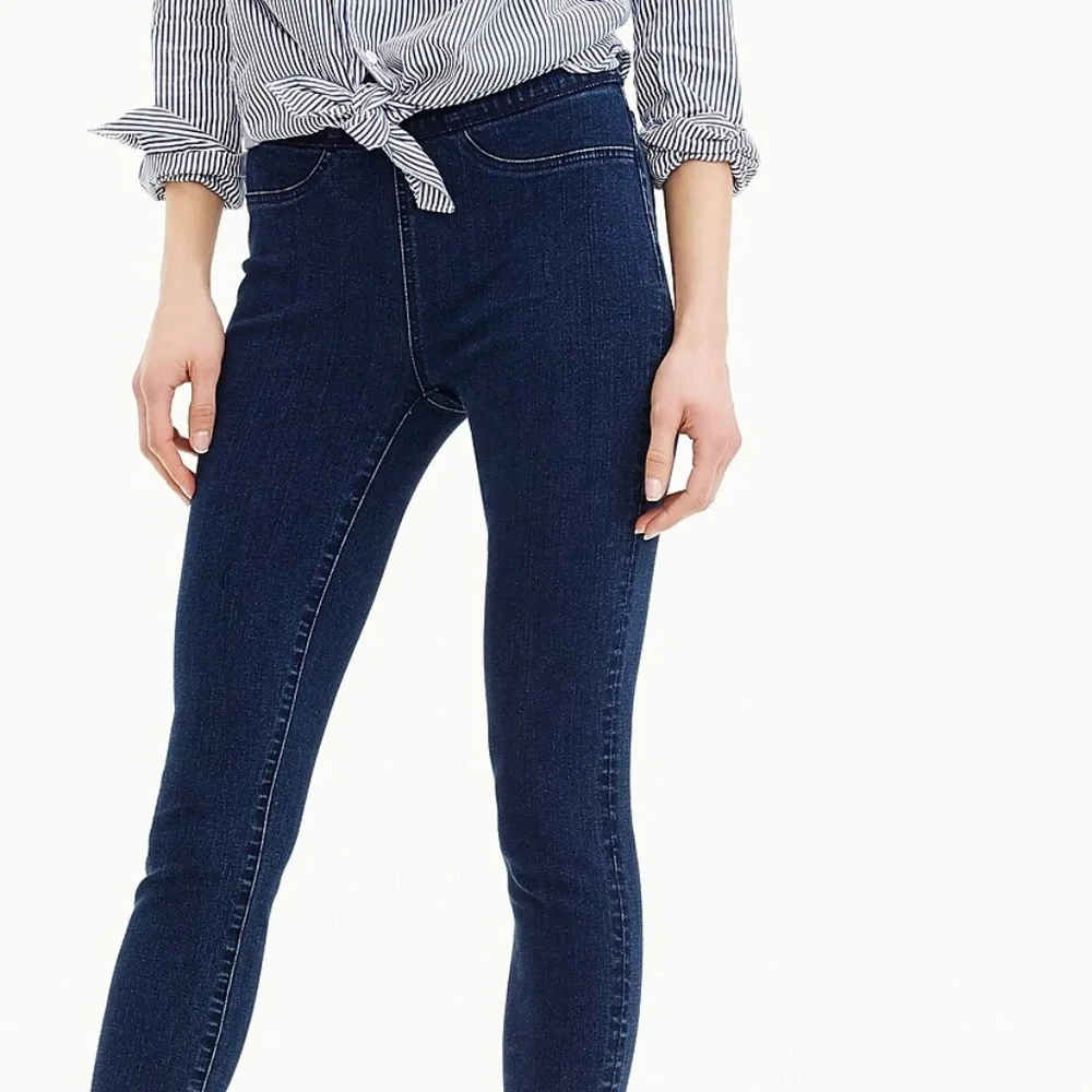 NWT J.‎ Crew Pull-On Toothpick Jean in Indigo